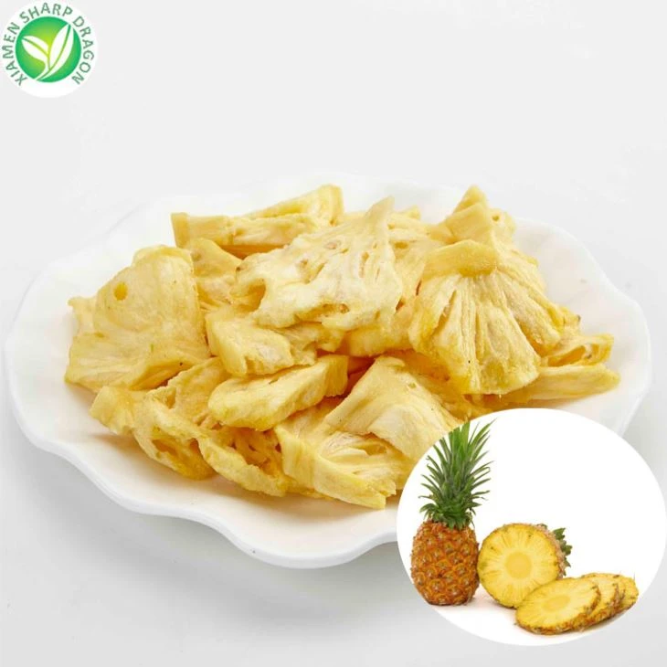Chips de piña fritos al vacío