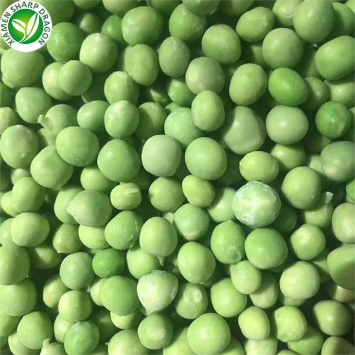 Frozen Green Peas in Bulk and Retail Cartons