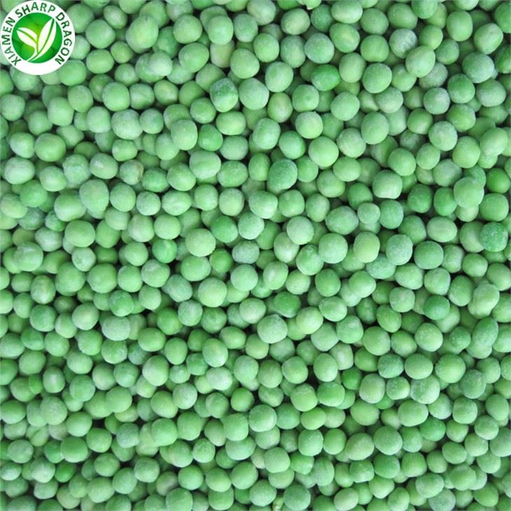 Frozen Green Peas in Bulk and Retail Cartons